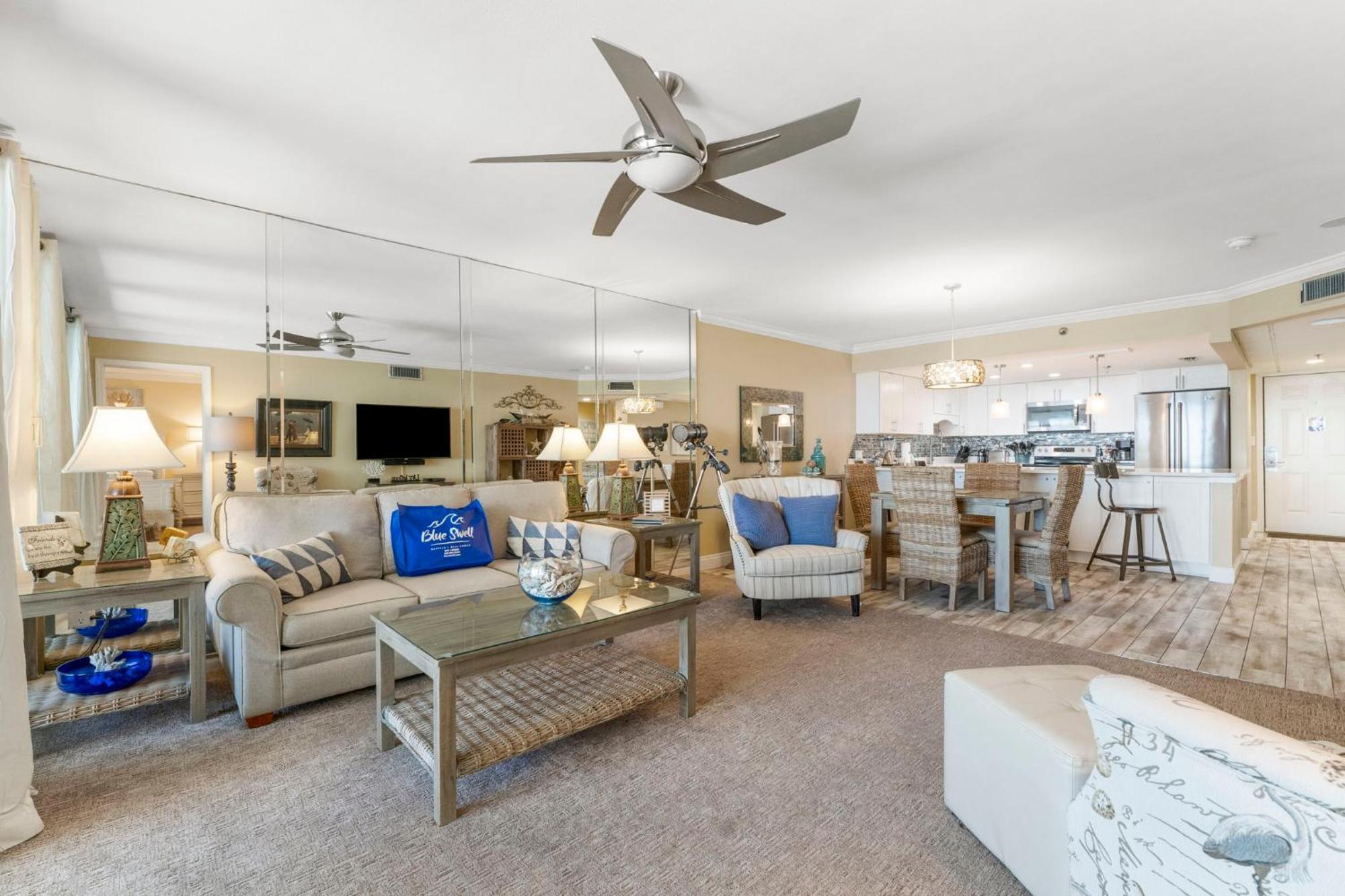 Stunning 2/2 Designer Condo W Coastal Appeal Right On The Gulf! Panama City Beach Eksteriør bilde