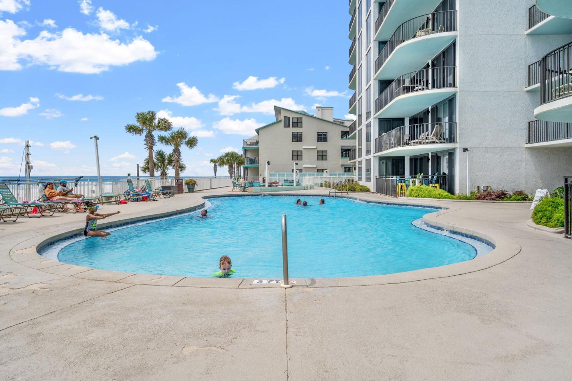 Stunning 2/2 Designer Condo W Coastal Appeal Right On The Gulf! Panama City Beach Eksteriør bilde