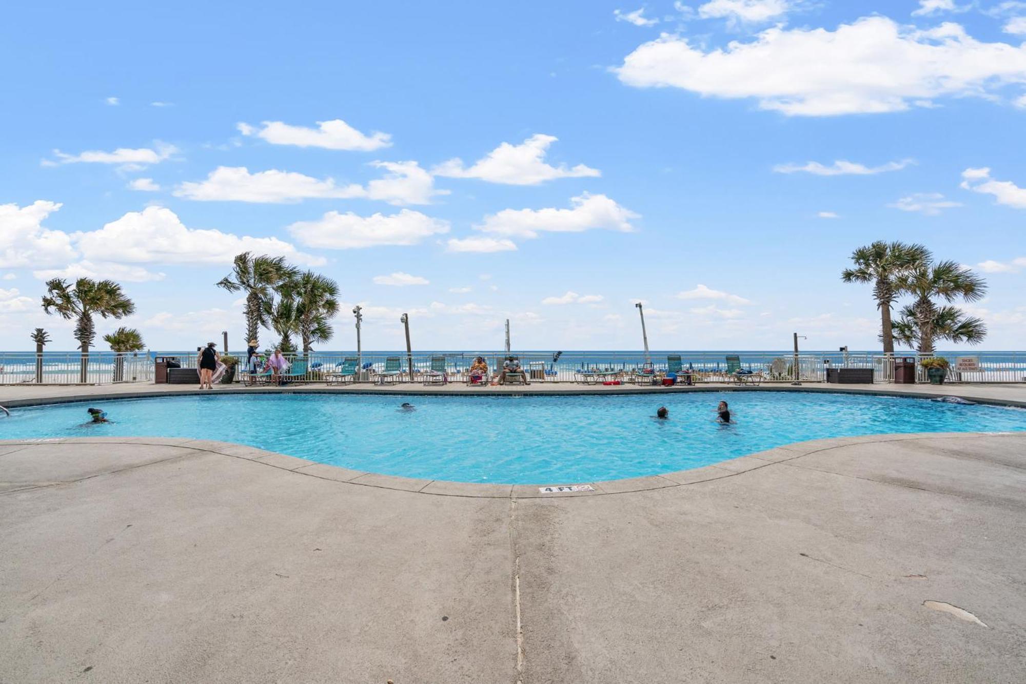 Stunning 2/2 Designer Condo W Coastal Appeal Right On The Gulf! Panama City Beach Eksteriør bilde
