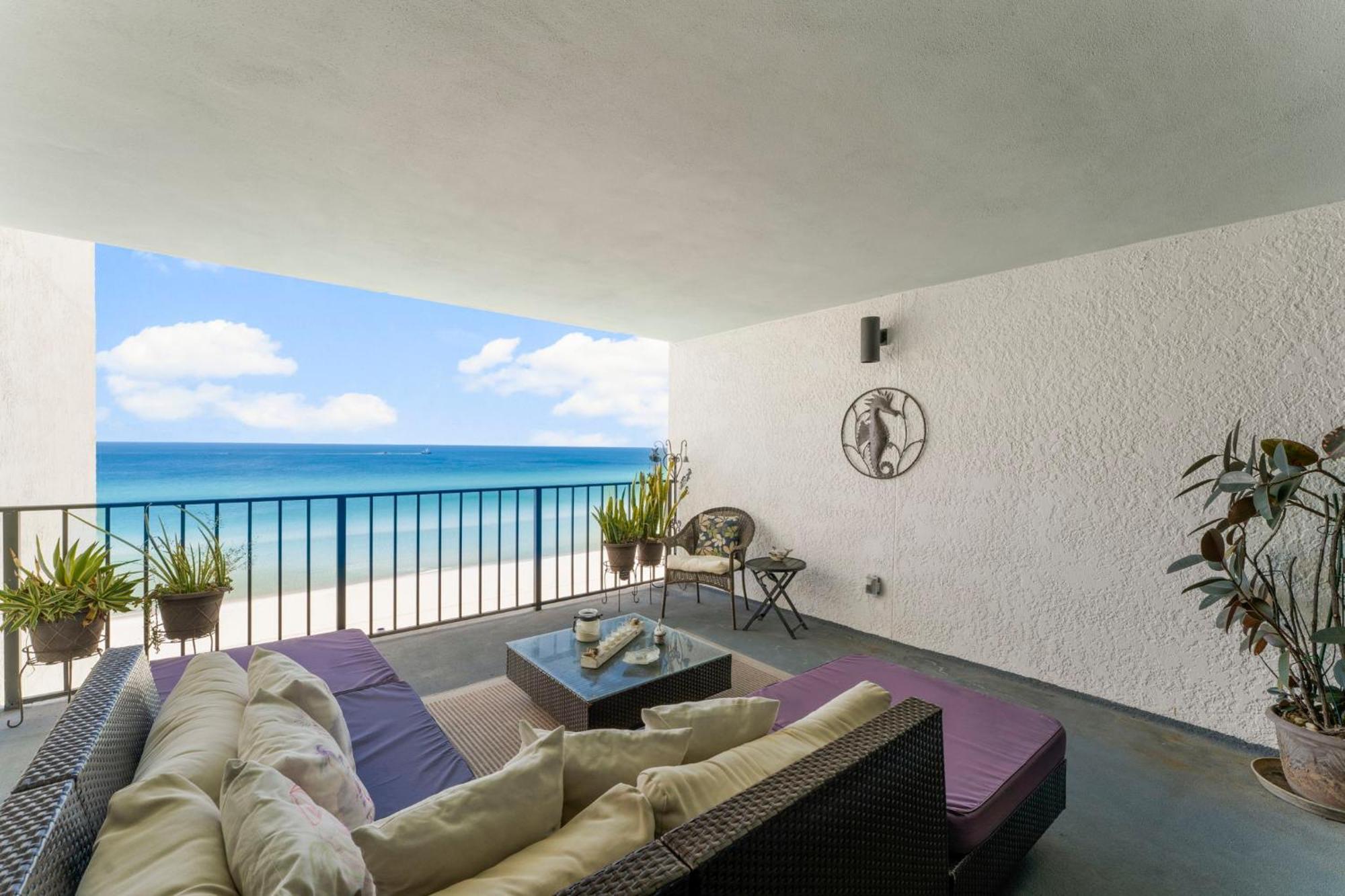 Stunning 2/2 Designer Condo W Coastal Appeal Right On The Gulf! Panama City Beach Eksteriør bilde