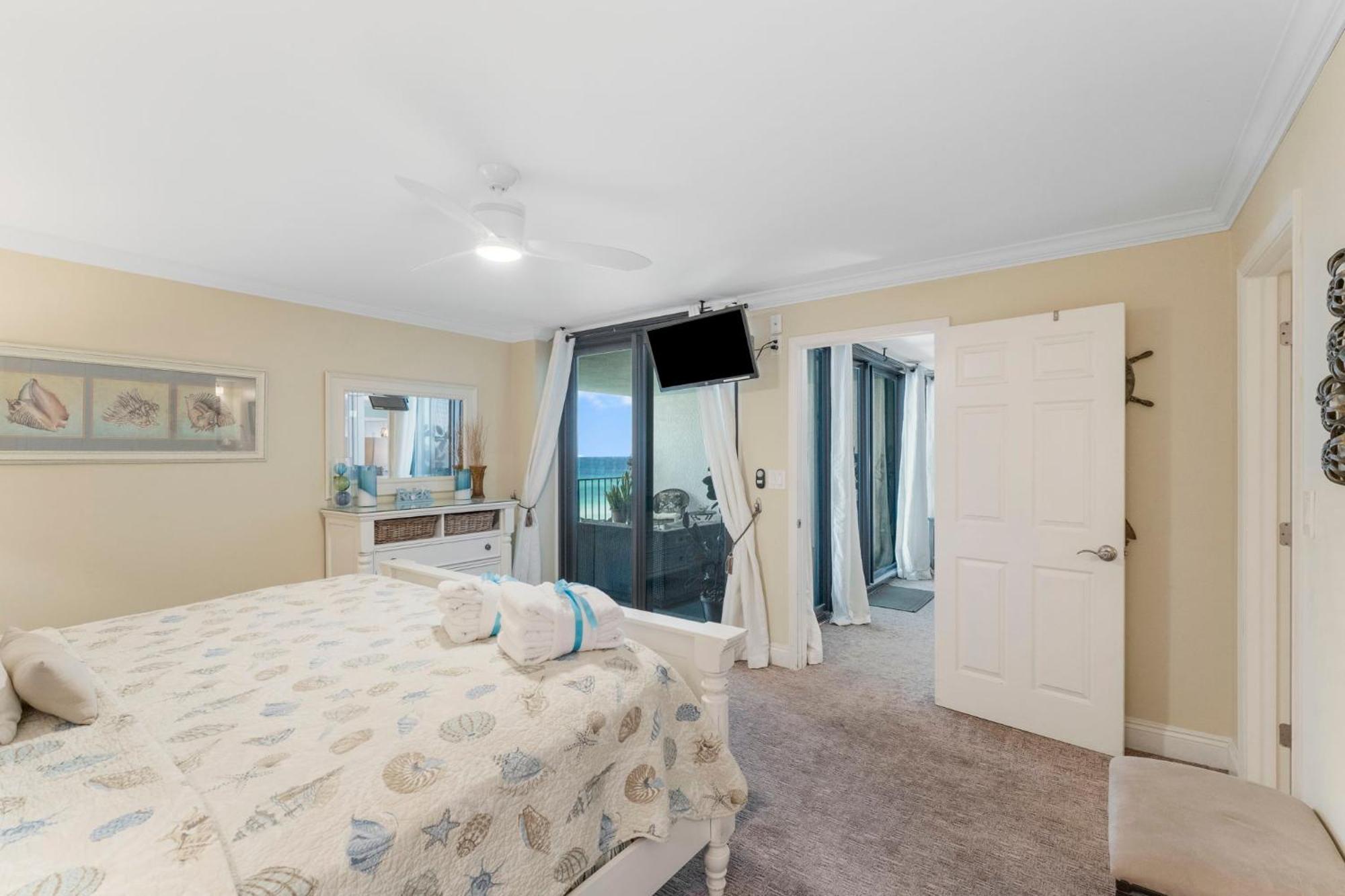 Stunning 2/2 Designer Condo W Coastal Appeal Right On The Gulf! Panama City Beach Eksteriør bilde