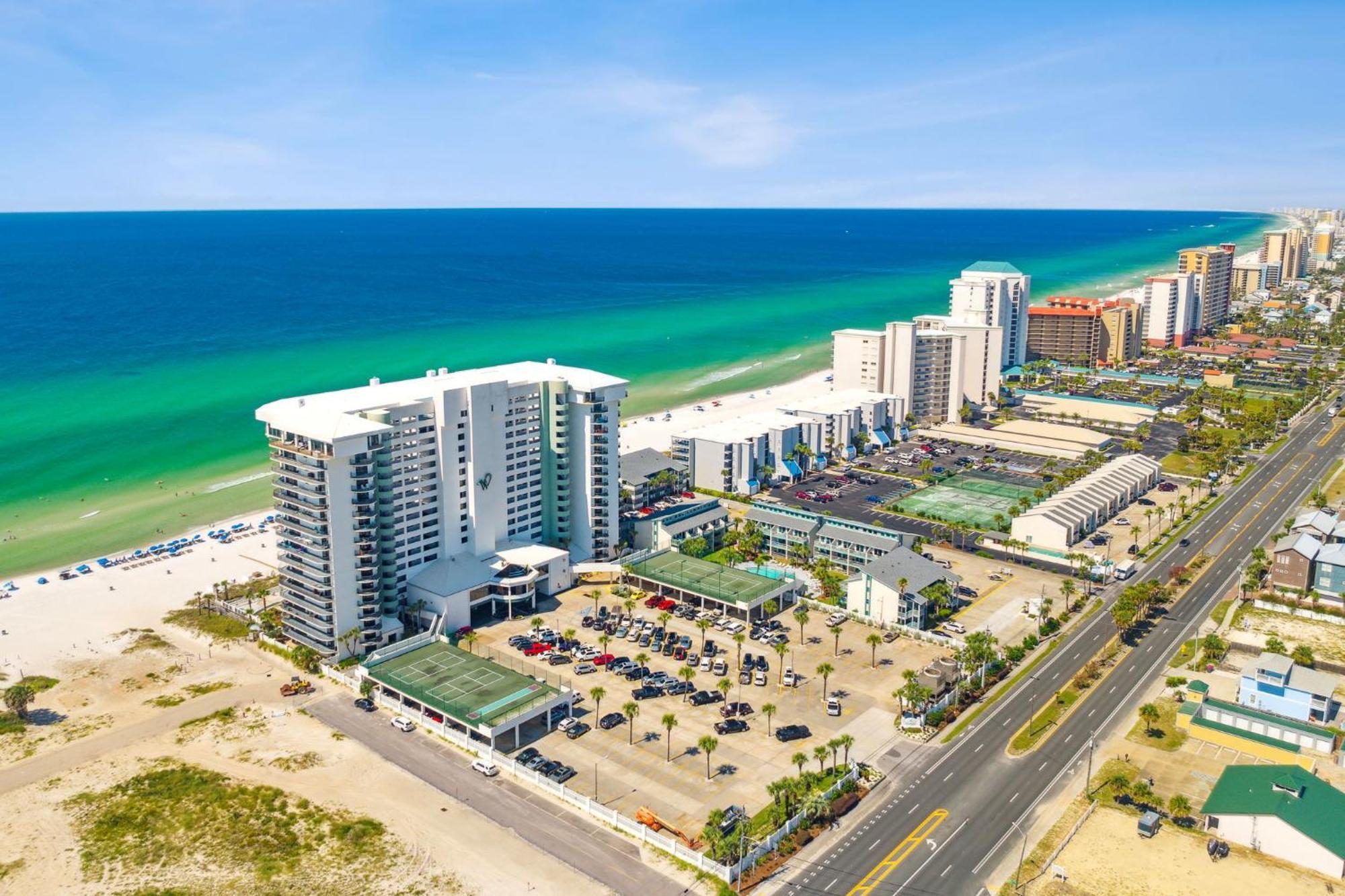 Stunning 2/2 Designer Condo W Coastal Appeal Right On The Gulf! Panama City Beach Eksteriør bilde