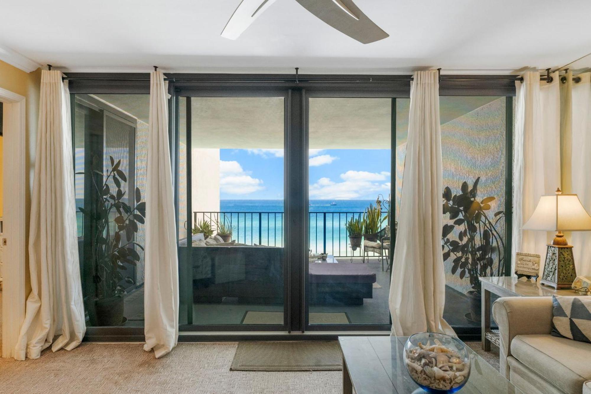 Stunning 2/2 Designer Condo W Coastal Appeal Right On The Gulf! Panama City Beach Eksteriør bilde