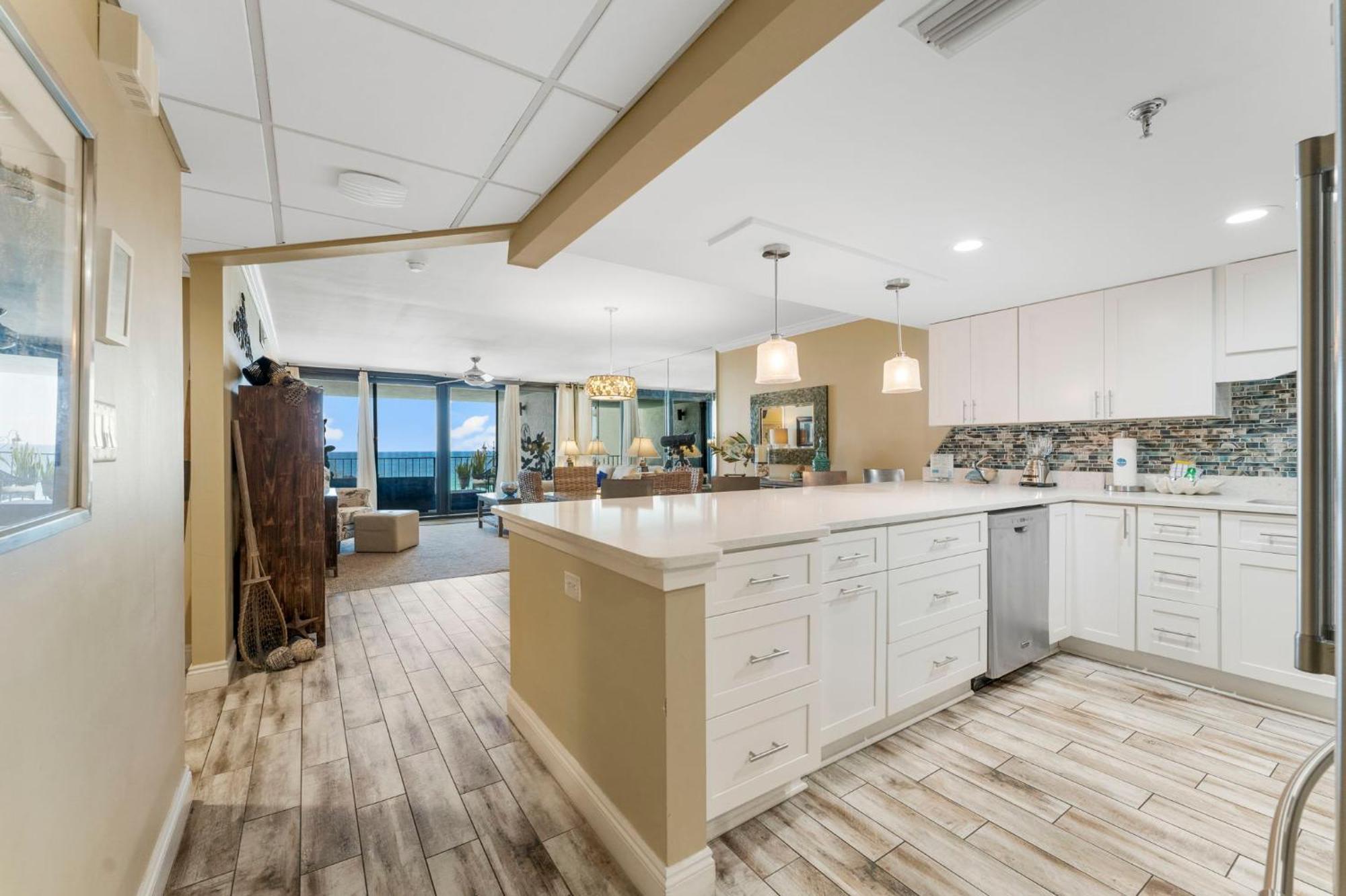 Stunning 2/2 Designer Condo W Coastal Appeal Right On The Gulf! Panama City Beach Eksteriør bilde