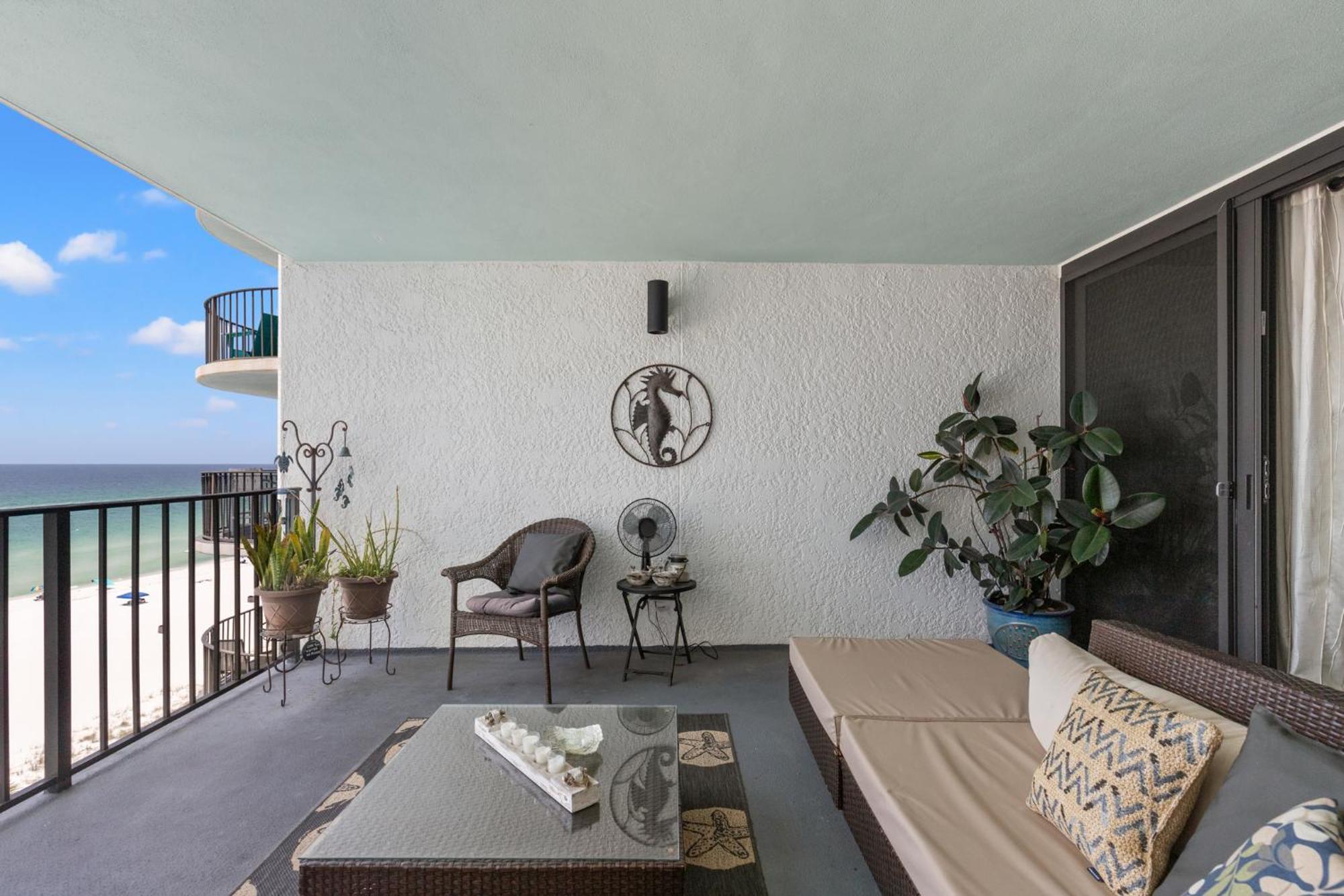 Stunning 2/2 Designer Condo W Coastal Appeal Right On The Gulf! Panama City Beach Eksteriør bilde
